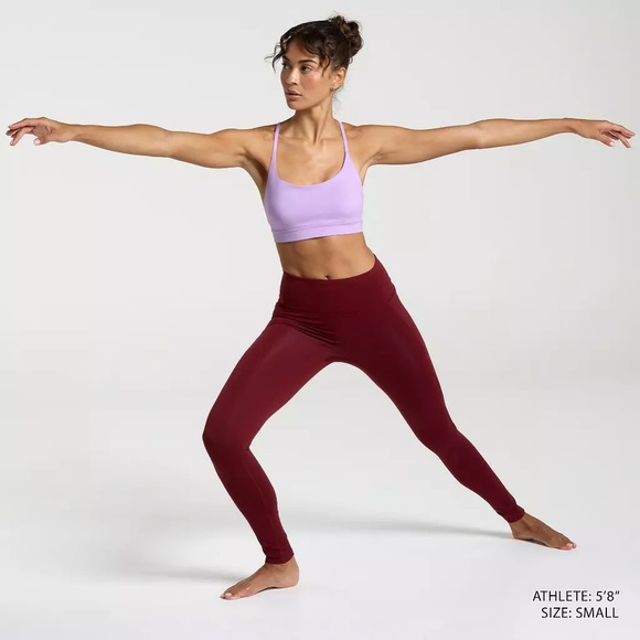 CALIA by Carrie Underwood Pants - CALIA by Carrie Underwood Maroon Leggings